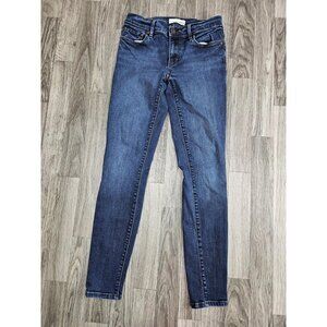 LOFT Jeans Womens 00 / 24 Blue‎ Legging Skinny Stretch Denim Medium Wash